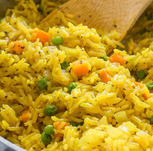 Vegetable rice 1