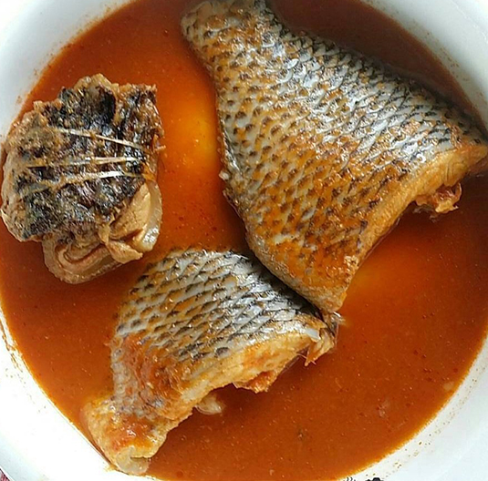 fufu with fresh soup 1